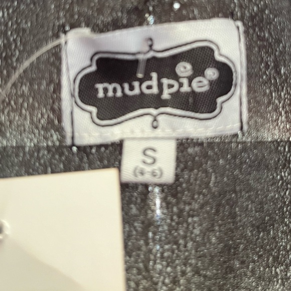 NWT Mud Pie Whitney Ruffle Neck Tunic -  Size XS - BLACK - Picture 5 of 5